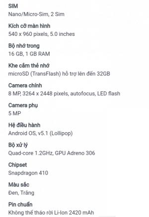 Điện thoại Oppo Neo 7S
