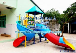 Liên hoàn cầu trượt mầm non giá rẻ