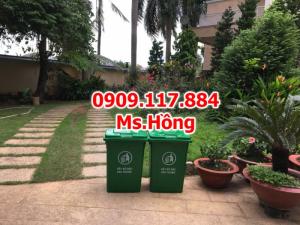 Thùng đựng rác công cộng, thùng rác nhựa 120 lít, 240 lít