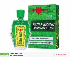 Dầu gió con ó 2 nấp