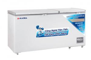 Tủ đông ALASKA HB-890C dàn lạnh ống đồng 2 nắp mở lên