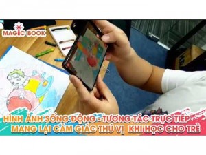 Bộ sách Magicbook 4D, một sản phẩm giáo dục mới nhất của Việt Nam thời 4.0