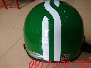Nón bảo hiểm có in thêm logo thông tin doanh nghiệp