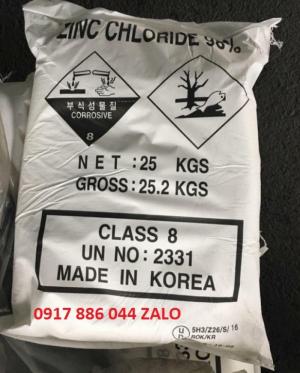 Muối kẽm zncl2 Hàn Quốc