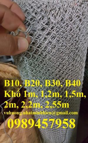 Sản xuất lưới B10, B20, B30, B40 mạ kẽm, bọc nhựa tại Hà Nội mới 100%