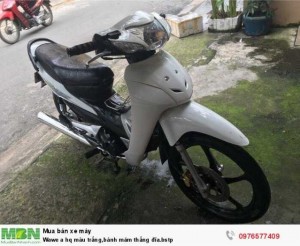 Wawe a hq màu trắng,bánh mâm thắng đĩa.bst