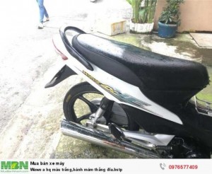 Wawe a hq màu trắng,bánh mâm thắng đĩa.bst