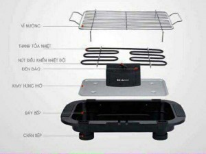 Bếp nướng điện không khói Electric