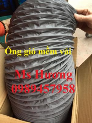 Ống thông khí, ống hút bụi gân nhựa, ống nhựa mềm lõi thép phi 200