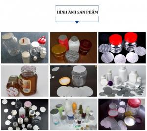 Máy dán màng seal, máy dán màng nhôm chai lọ thủ công giá rẻ