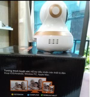 Camera wifi an ninh xem qua điện thoại mẫu 2018