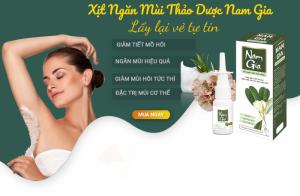 Xịt Ngăn Mùi Thảo Dược Nam Gia - Lấy Lại Vẻ Tự Tin!