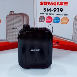 Máy trợ giảng mini không dây Sunrise SM 919 USB, thẻ SD, Bluetooth