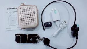 Máy trợ giảng mini Sunrise SM 919 USB, kèm theo 1 Micro không dây