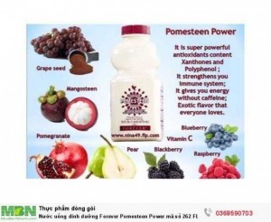 Nước uống dinh dưỡng Forever Pomesteen Power mã số 262 FLP