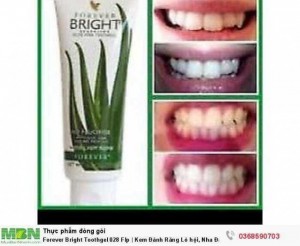 Forever Bright Toothgel 028 Flp | Kem Đánh Răng Lô hội, Nha Đam, Aloe Vera