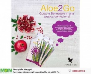Nước uống dinh dưỡng Forever Aloe2Go mã số 270 Flp