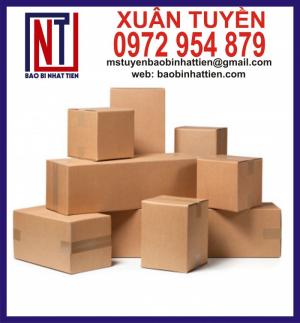 Sản xuất thùng carton không in