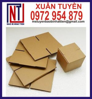 Sản xuất thùng carton không in
