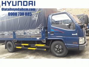 xe tải iz49 tải trọng 2.5 tấn thùng bạt
