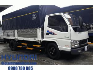 xe tải iz49 tải trọng 2.5 tấn thùng bạt
