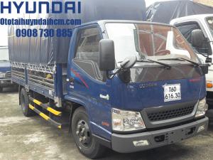 xe tải iz49 tải trọng 2.5 tấn thùng bạt