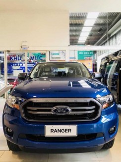 Ford Ranger XLS 2.0L AT màu xanh dương, trả trước 200 triệu có xe giao ngay tại Ford Gia Định - Gọi ngay 0966877768 (MrHải 24/24)