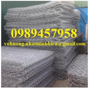 Chuyên sản xuất rọ đá mạ kẽm, thảm đá, rồng đá mạ kẽm kè đường, kè sông, rọ thép trang trí mới 100%