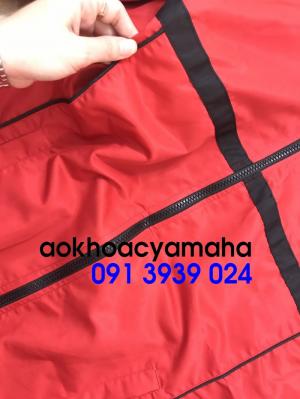 Sỉ lẻ áo khoác Yamaha 2 mặt, áo khoác Yamaha đỏ đen