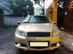 Cần bán con Chevrolet Aveo 2017 LT số sàn màu vàng cát