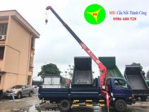 Xe Hyundai HD700 Đồng Vàng gắn cẩu Unic 3 tấn 3 đoạn UR-V343
