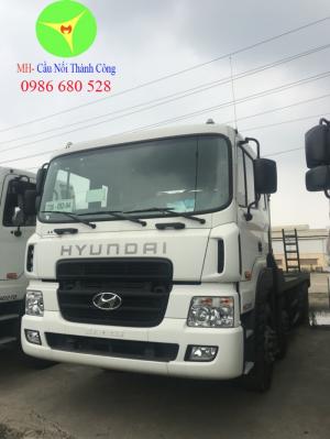 Hyundai 5 chân HD360 ( Máy 380 ) nâng đầu chở máy công trình