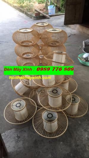 Đèn mây tre giá rẻ ở sài gòn,đèn mây tre đẹp