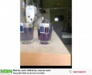 Dung dịch kiểm tra ph nước ion kiềm