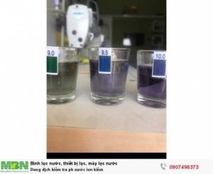 Dung dịch kiểm tra ph nước ion kiềm