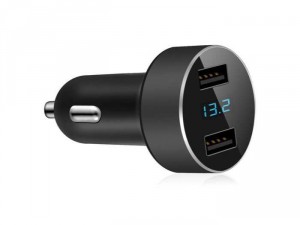 Tẩu xạc ôtô dành cho điện thoại 3,1A 2 cổng USB tiện dụng