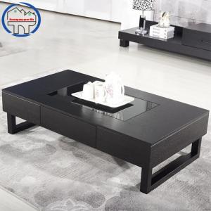 Bàn sofa tông màu đen sang trọng