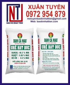 bao phân bón pp dệt trắng trong, trắng sữa