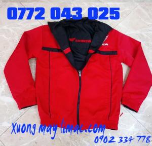 Áo gió Yamaha - Xưởng may áo gió xe máy giá rẽ