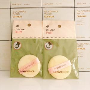 Mút đánh phấn khô The Face Shop Oil Clear Puff