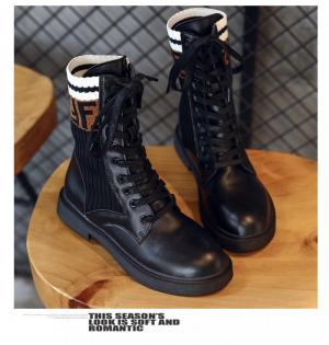 Giày bốt liền tất Ulzzang Hàn Quốc mới 2019