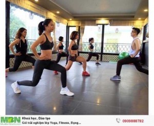 Gói trải nghiệm lớp Yoga, Fitness, Bụng...