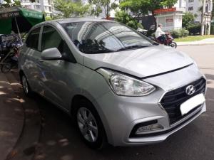 Bán Hyundai i10 sedan 2017, màu bạc, giá TL, hổ trợ góp