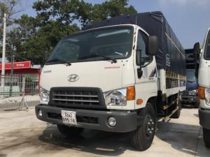 Khuyến mãi mua xe tải Hyundai Mighty 8 tấn thùng mui bạt, trả trước 100 triệu, có xe giao luôn tại Hyundai Vũ Hùng - Hotline: 0933638116 (MrHùng 24/24)