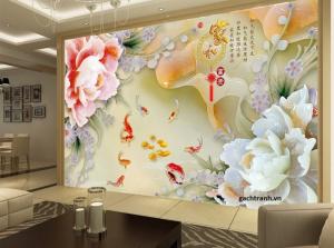 Tranh gạch 3d- gạch tranh phủ bóng 3d