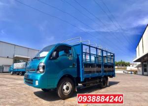Bán trả góp xe tải Kia-Hyundai 2 tấn 4 Kia K250/ Kia Thaco New Frontier K250 thùng bạt mở 5 bửng tại Long An, Tiền Giang, Bến Tre