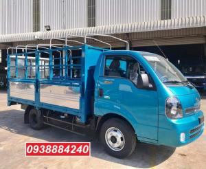 Bán trả góp xe tải Kia-Hyundai 2 tấn 4 Kia K250/ Kia Thaco New Frontier K250 thùng bạt mở 5 bửng tại Long An, Tiền Giang, Bến Tre