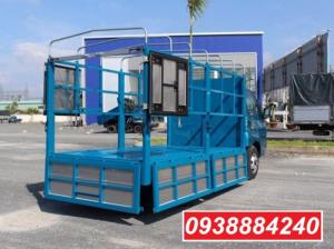 Bán trả góp xe tải Kia-Hyundai 2 tấn 4 Kia K250/ Kia Thaco New Frontier K250 thùng bạt mở 5 bửng tại Long An, Tiền Giang, Bến Tre