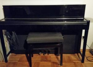 Piano điện Yamaha CLP306PE đen bóng cực đẹp