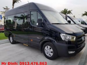 Hyundai solati 16 chỗ màu đen